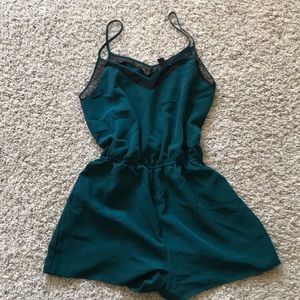 Green/Teal romper!